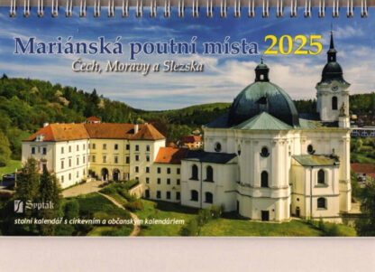 Mariánská poutní místa 2025 - stolní kalendář