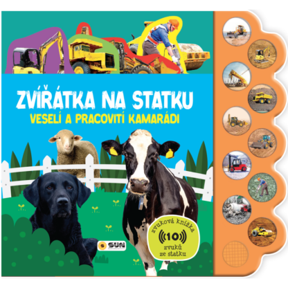 Zvířátka na statku Veselí a pracovití kamarádi - Zvuková kniha