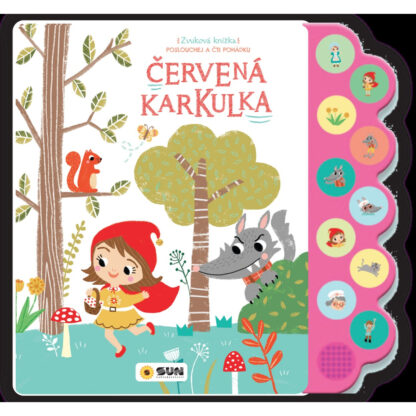 Červená karkulka - Zvuková knížka - poslouchej a čti pohádku