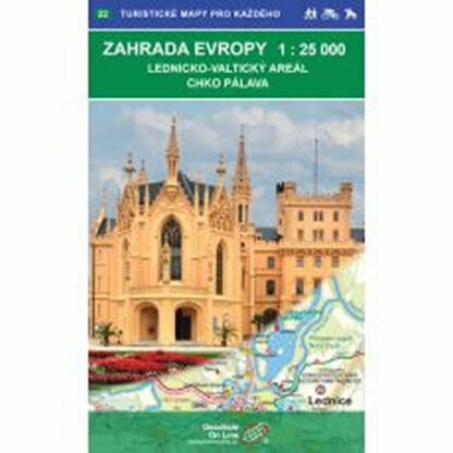 Zahrada Evropy  1: 25 000
