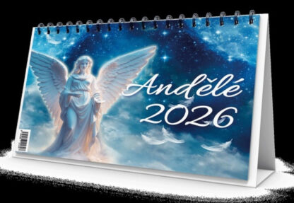Kalendář 2026 Andělé - stolní