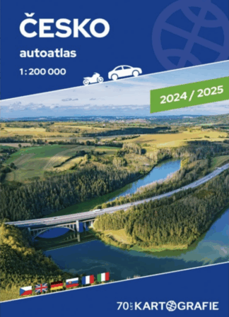 Česko - velký autoatlas, 1:200 000 -  2024/2025
