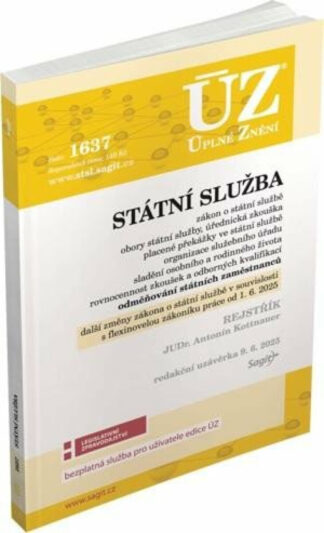 ÚZ č. 1637 - Státní služba