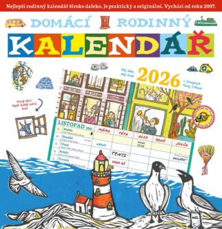Domácí rodinný kalendář 2026