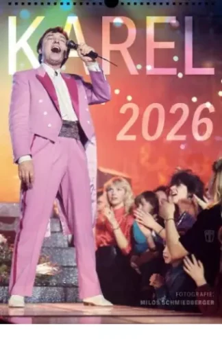 Kalendář 2026 Karel Gott, nástěnný