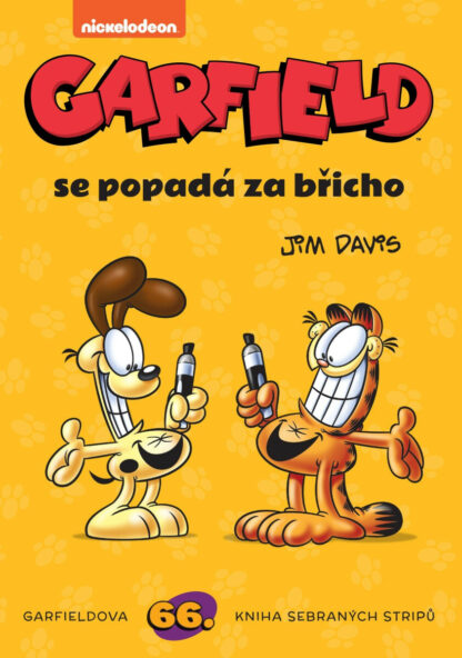 Garfield Garfield se popadá za břicho (č. 66)