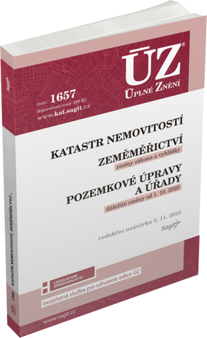 ÚZ 1657 Katastr nemovitostí, Zeměměřictví, Pozemkové úpravy a úřady - Obrázek 2