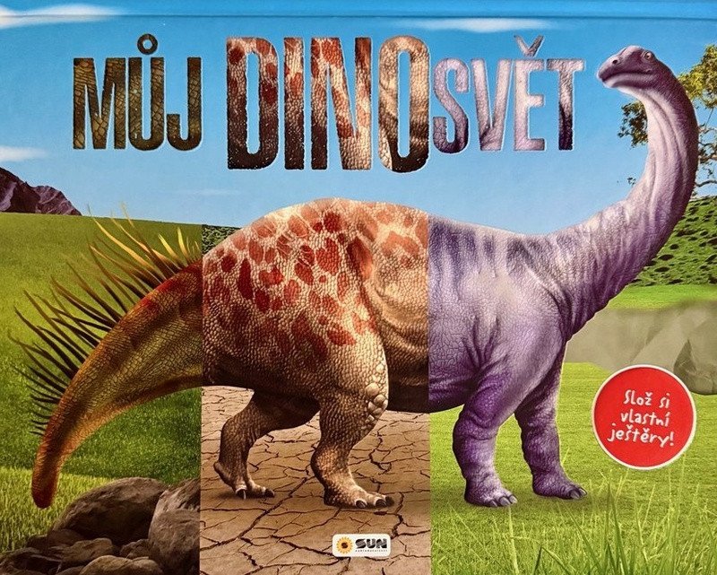Můj Dino Svět - Slož si vlastní ještěry - XL Kniha - Obrázek 2