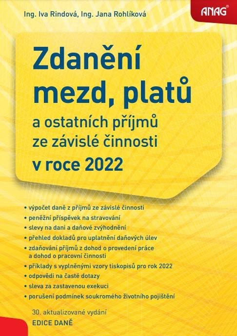 Zdanění mezd, platů a ostatních příjmů ze závislé činnosti v roce 2022 - Obrázek 2