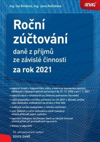 Roční zúčtování za rok 2021
