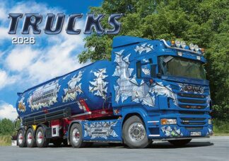 Kalendář 2026 Trucks, nástěnný, 48,5 x 34 cm