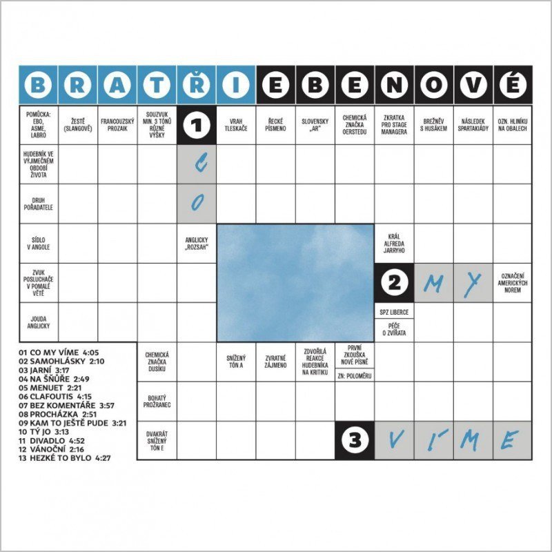 LP+CD Bratři Ebenové - Co my víme - Obrázek 2