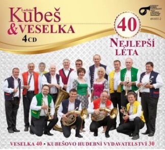 Ladislav Kubeš a Veselka - 40 Nejlepší léta - 4 CD