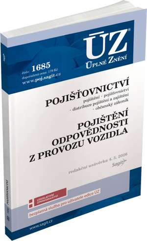 ÚZ 1685 Pojišťovnictví