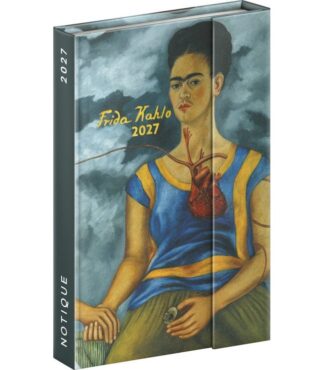 Diář 2027: Frida Kahlo - týdenní, magnetický, 11 x 16 cm