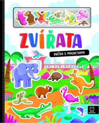 Knížka s magnetkami Zvířata