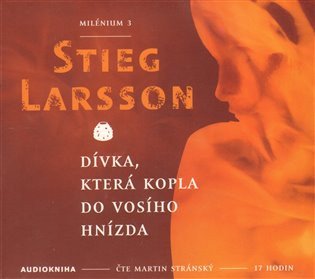 CD Dívka, která kopla do vosího hnízda - audiokniha